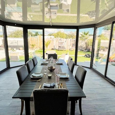 Villa Dali La Garde 260M2 Jacuzzi, Sauna, Piscine, Jardin 500M2, 5 Minutes De La Plage Buitenkant foto