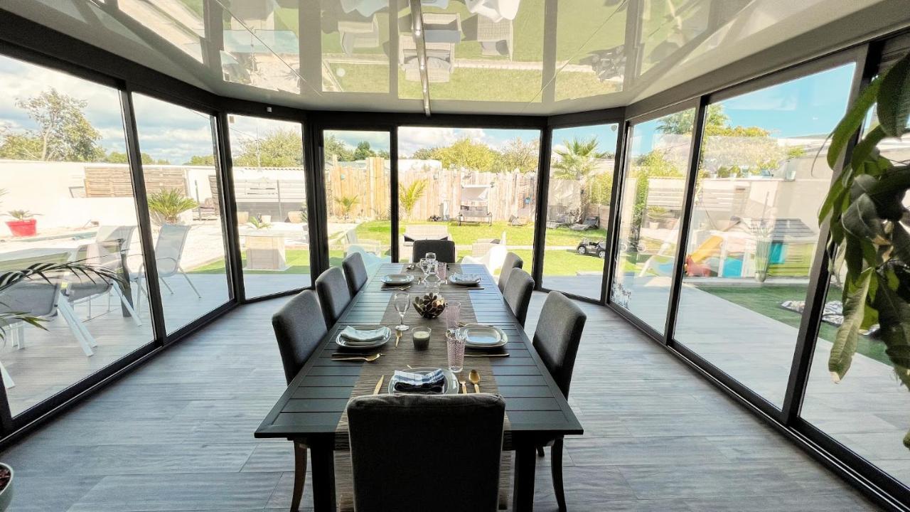 Villa Dali La Garde 260M2 Jacuzzi, Sauna, Piscine, Jardin 500M2, 5 Minutes De La Plage Buitenkant foto